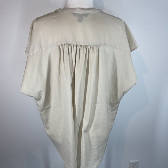 Banana Republic Tan Tunic Blouse size XL - Picture 3 of 4